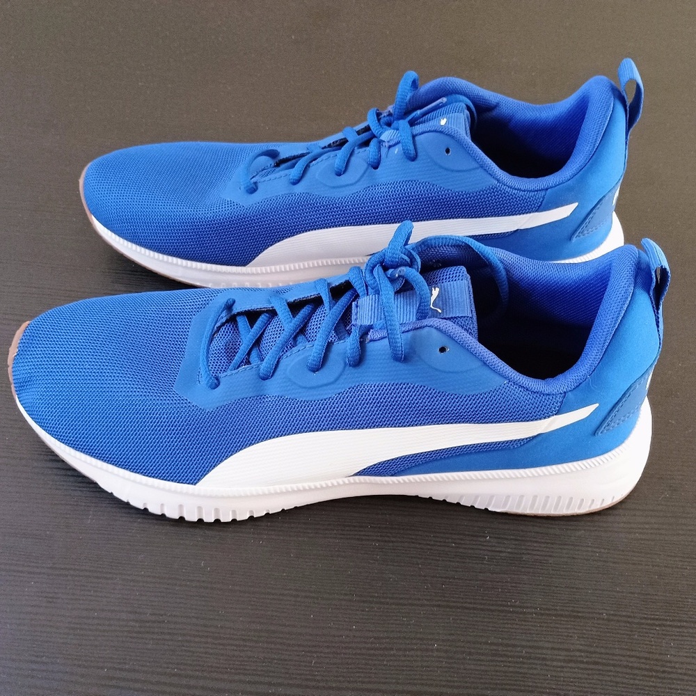 Puma Flyer Flex Men Shoes Blue/White Size 11.5